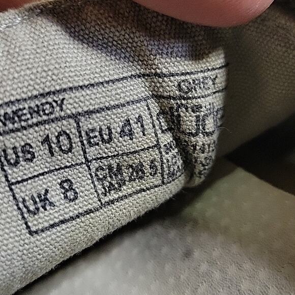 Hey Dude Wendy Grey Slip On Tie Loafers Womens Size 10 - Picture 10 of 10